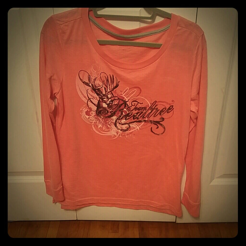 Realtree burnout long sleeve shirt